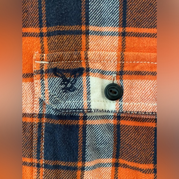 Bundle- 2 Men’s American Eagle Flannel Shirts Size XSmall- Athletic Fit - Picture 5 of 8